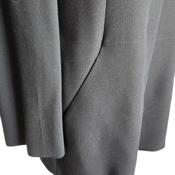 Emporio Armani Vintage Wool Blend Black Jacket Size‎ EU46/US12 - Picture 7 of 12